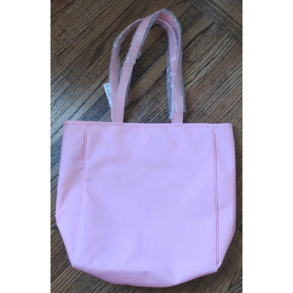 Clinique x Donald Robertson Limited Edition Pink Floral Tote Bag NWT